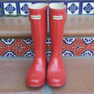 HUNTER ORIGINAL KIDS WELLINGTON RAIN BOOTS

US 2M